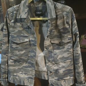 Liverpool Camouflage Denim Jacket